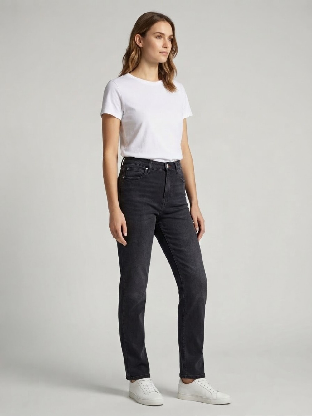 Scotch & Soda Amsterdam High Rise Black Denim Jeans SZ 10